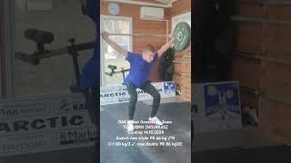 Torbjørn 14y49 kg is the best U15y male weightlifter of Finland14102024 [upl. by Yantruoc]