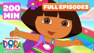 Dora FULL EPISODES Marathon ➡️  7 Full Episodes  200 Minutes  Dora the Explorer [upl. by Jeanna]