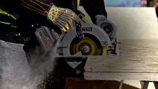 DEWALT XR FLEXVOLT DCS575 54V rundsav [upl. by Aicetal]