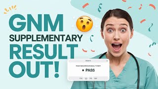 Today GNM Supplementary Result 2024  Gnm 2nd Year Result  Ksdneb Result Gnm Result 2024 [upl. by Maltzman]