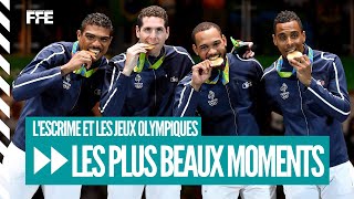 Les plus beaux moments olympiques de lescrime française [upl. by Barrus732]