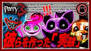 【ポピープレイタイムチャプター3】17分でまるわかり！これまでの5つの実験徹底解説 [upl. by Birk295]