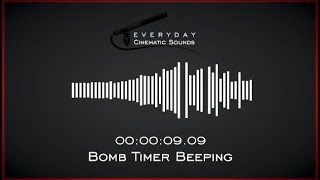 Bomb Countdown Beep  HQ Sound Effect [upl. by Erfert]