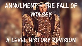 Henry’s Need for an Annulment  The Fall of Wolsey [upl. by Arraet]