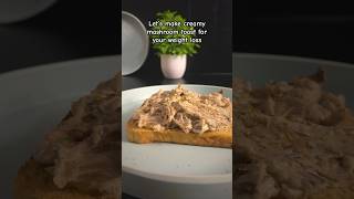 Healthy mashroom toast recipe  healthy breakfast  mashroom sandwich  weight loss recipe [upl. by Panther]