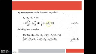 Problem 2 on mechanical translational system [upl. by Aihsekel]