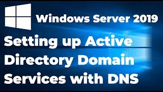 Setting up Active Directory in Windows Server 2019 Step By Step Guide [upl. by Aniluap]