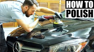 How To Polish A Car For Beginners  Remove Swirls and Scratches  Car Polish [upl. by Glaab]