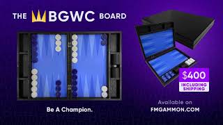 53rd Backgammon World Championship  Day 1  Monte Carlo Open  Main  Semifinal [upl. by Ecirpak]