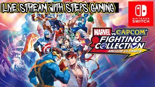 Marvel Vs Capcom Fighting Collection Nintendo Switch Live Online Gameplay [upl. by Aminta]