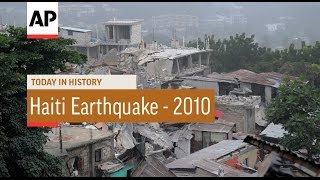 Haiti Earthquake  2010  Today in History  12 Jan 17 [upl. by Erek]