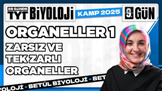 9 Zarsız ve Tek Zarlı Organeller  2025 TYT Biyoloji Kampı 9 Video [upl. by Kama192]