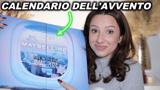 CALENDARIO DELL AVVENTO 2024 DI MAYBELLINE [upl. by Etnovaj]