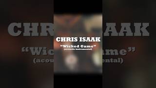 Chris Isaak  Wicked Game acoustic instrumental cover [upl. by Anair]