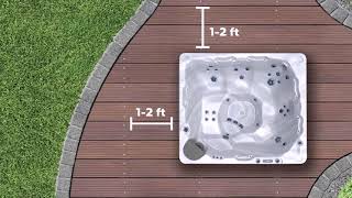 Hot tub spa designs for your backyard [upl. by Arhsub]