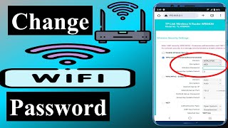 How to Change Wifi Password in Mobile [upl. by Manya432]