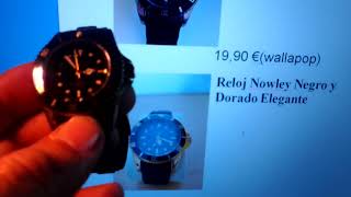 Rescatador de Relojes Reloj N°11B Reloj NOWLEY 85288 Diver cadete [upl. by Ecidnarb]