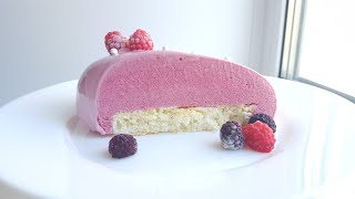 МУССОВЫЙ торт МалинаКокос🍰ПРОСТОЙ РЕЦЕПТ для новичков🍰Raspberry Coconut mousse cake [upl. by Mullane]