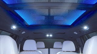 BMW X7 SkyLounge 15000 LED Glass Roof BMW X7 Interior Panorama Sunroof Full Length CARJAM [upl. by Ivek]