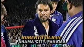 Marvelous M Hagler vs Roberto Duran HBO111083 part 1 [upl. by Davidson]