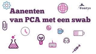 Aanenten van een PCA plaat met een steriele swab [upl. by Nojram777]