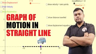 Graph of Motion in Straight Line LEC 5   NEET 2025   Abhishek Sir [upl. by Reese]