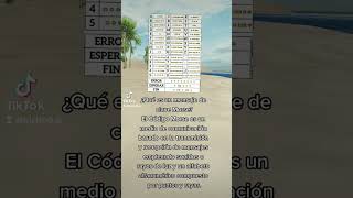 Clave Morse explicación httpswwwtiktokcomkirito0ot8rGDoBGzfmyampr1 [upl. by Htir]