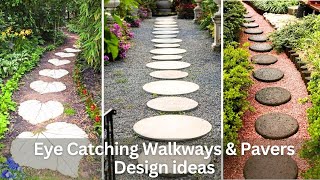 best paver walkway ideas for your gardenWalkway design garden path walkwayashgardenideas [upl. by Aniratac]