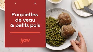 Recette de Paupiettes amp petits pois [upl. by Alo]