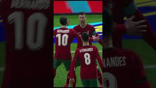 PORTUGAL VS GERMANY 32 Highlight Friendly gameplay efootball portugal germany youtube cr7 [upl. by Nylde]