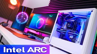 HighResolution Gaming with the Intel ARC A770 inside a Xidax prebuilt Gaming PC [upl. by Ahsin]