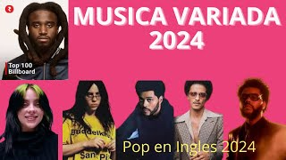 MIX MUSICA VARIADA 2024 ✨LO MÁS ACTUAL  POP EN INGLES  POP BAILABLE 2024 ✨Studio Red Music [upl. by Ingalls208]