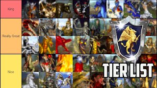 Tier List of Heroes 3 Creatures [upl. by Pas947]