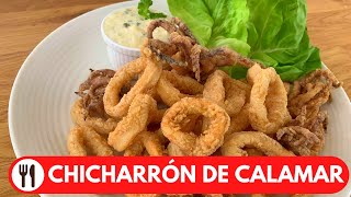 🇵🇪 COMO HACER CHICHARRÓN DE CALAMAR  CROCANTE Y DELICIOSO [upl. by Dory462]