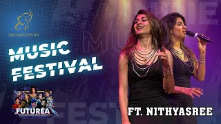 The Energetic Telugu Music performance of Nityashree  Futurea2023  YouTube Music [upl. by Imoin]