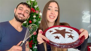 SORPRESA AL MIO RAGAZZO GLI PREPARO UNA TORTA AL CIOCCOLATO  Valentina Lattanzio [upl. by Hisbe]