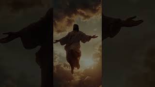 The Ascension  Jesus Christ  Ascends to Heaven bibleshorts [upl. by Nottarts]