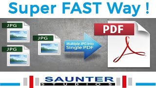 How to combine MULTIPLE JPG to SINGLE PDF [upl. by Calise394]