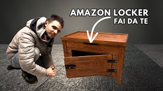 Ho costruito un AMAZON LOCKER con una CASSAPANCA  FAI DA TE [upl. by Euqirat]