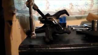 Install Wheel Bearings With Steering Wheel Puller 1993 Geo Metro [upl. by Davidson]