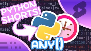 any in Python  Check If An Iterable Contains True [upl. by Yralih438]