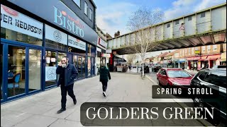 Walking Through Golders Green Glimpse into Londons Community [upl. by Nnaylloh]