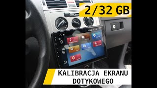 Jak kalibrować ekran nawigacji dotyk Radio nawigacja 232 GB [upl. by Idnim209]