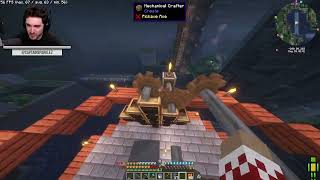 CaptainSparklez “High Rise  DeceasedCraft Hardcore Ep 8quot Cut Clips [upl. by Annahvas648]