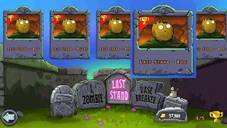 PLANTS VS ZOMBIES  LAST STAND FOG  PUZZLE  gameplay [upl. by Euqenimod226]