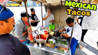 This Place Is CROWDED For A Reason  Barbacoa TACOS  Mexican Street Food [upl. by Aramoix]