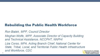 Rebuilding the Public Health Workforce Insights into the Public Health Infrastructure Grant Program [upl. by Nnaerb]