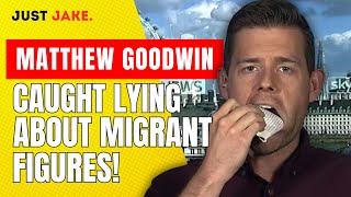 Matthew Goodwin Called Out Over False Immigration Numbers [upl. by Bedell65]