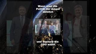 ampelregierung vs cdu  Ist doch das gleicheselbe [upl. by Leiuqese]