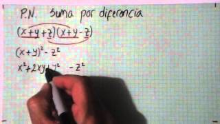 Productos notables suma por diferencia 3 términos grado 8 video 1 [upl. by Imre]